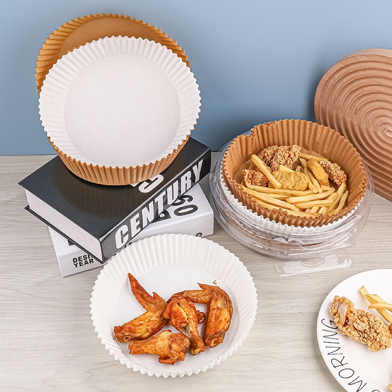 【清倉！500PCS】空氣炸鍋一次性專用墊紙食品級吸油紙